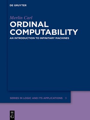 cover image of Ordinal Computability